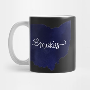 XU Muskies Ohio Mug